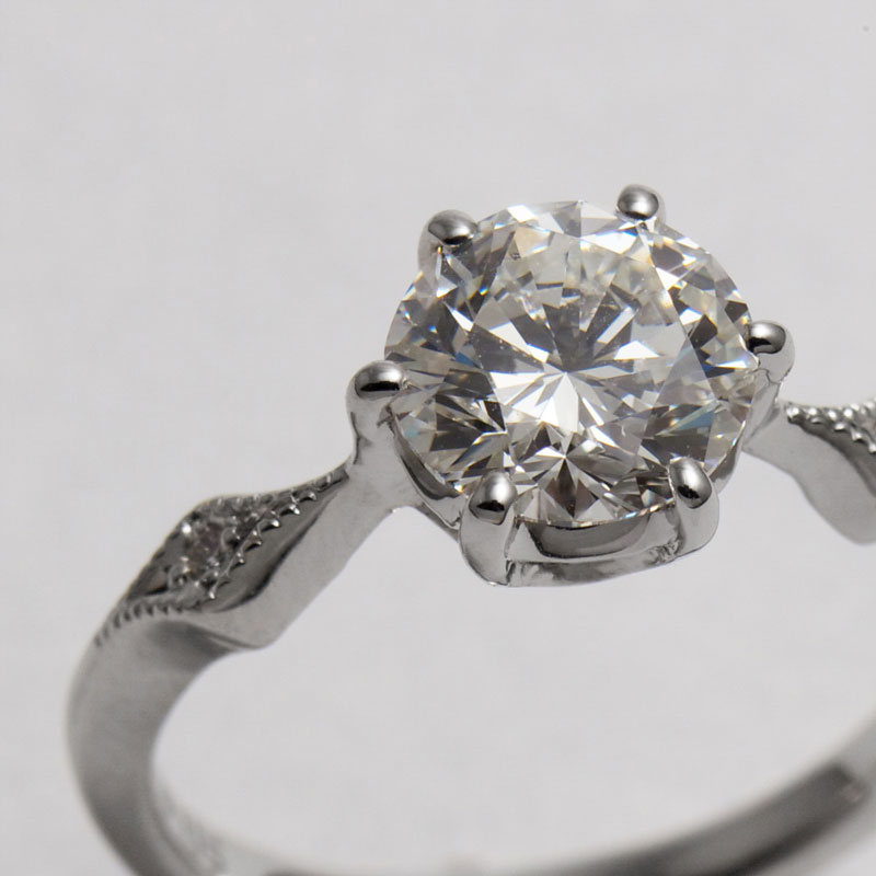 Round Brilliant Cut Diamond Ring