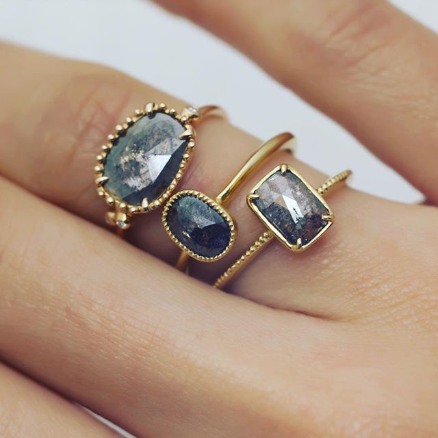 ナチュラルダイヤのリング