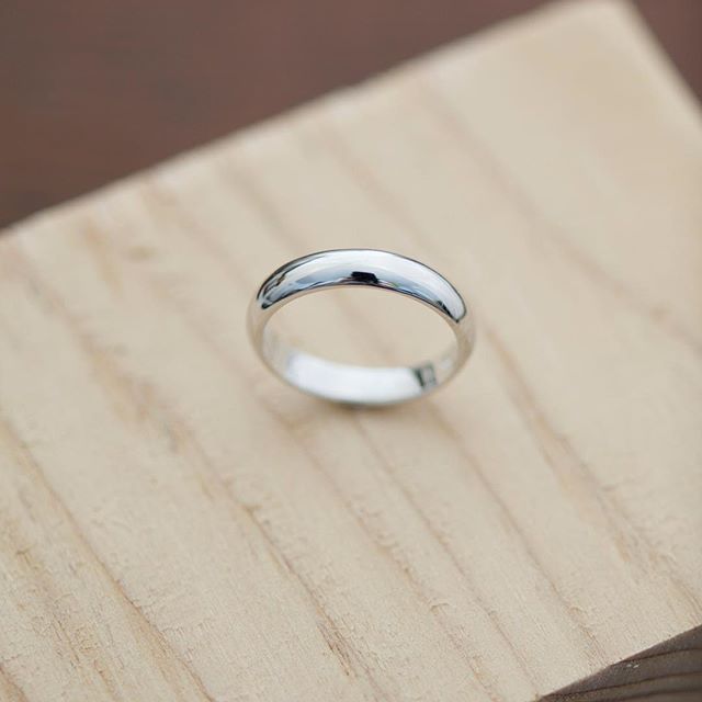 オーダーメイド プラチナのリング